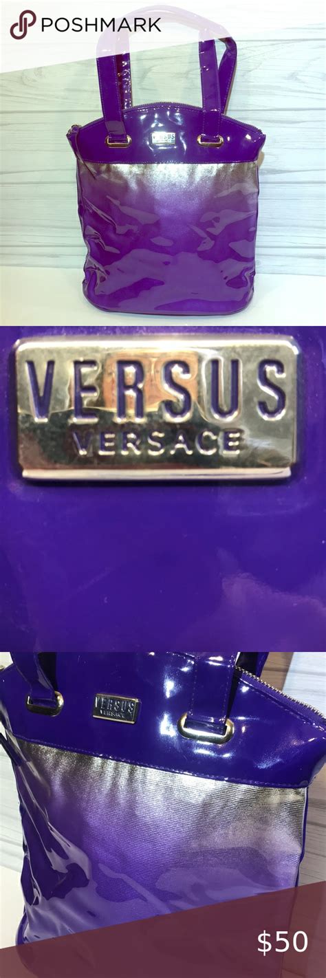 versus versace purple bag|versus Versace bag price.